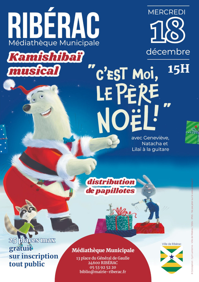 Visuel affiche Kamishibaï musical le mercredi 18 décembre 2024