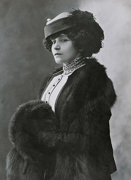 Photographie de Colette dans les années 1910