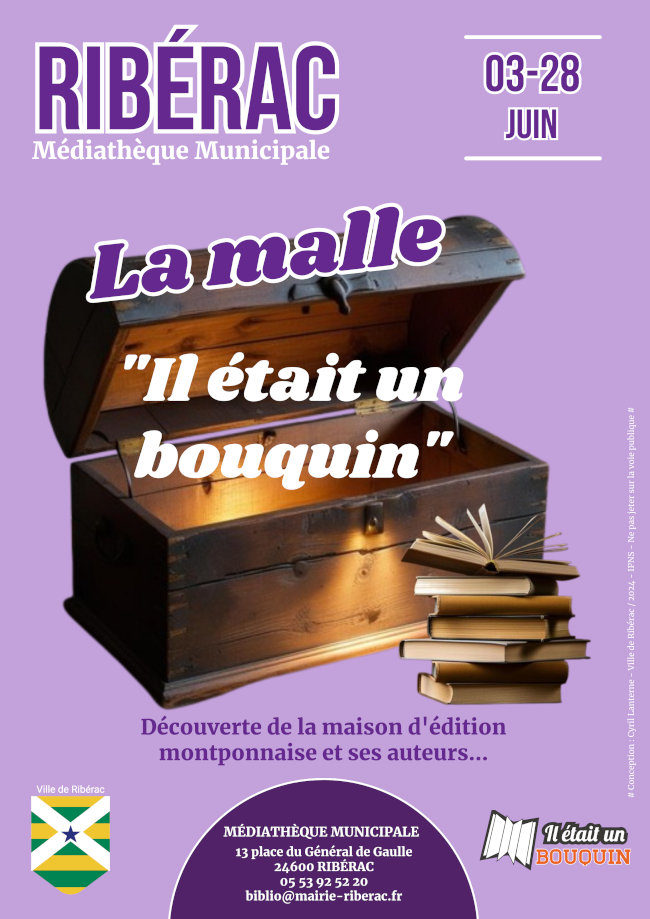 Affiche La Malle Il était un bouquin