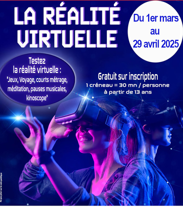 La réalité virtuelle à la médiathèque de Saint Vincent de Connezac